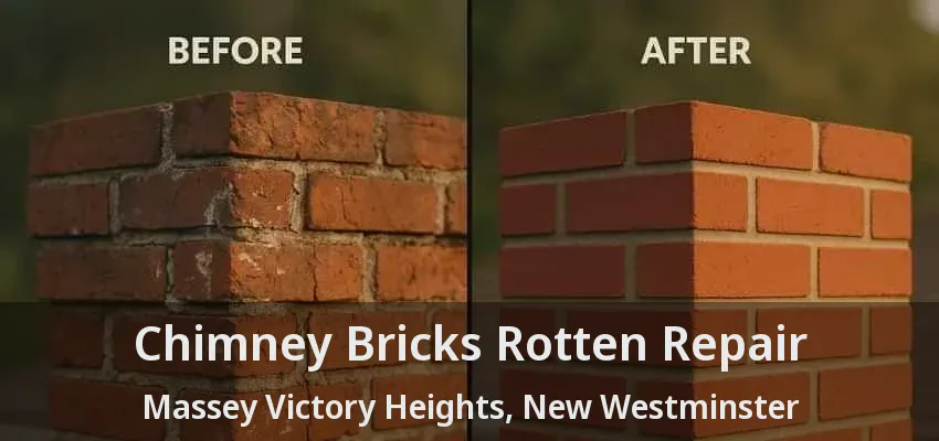 Chimney Bricks Rotten Repair Massey Victory Heights, New Westminster - BC