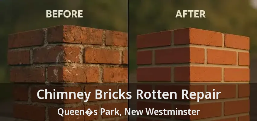 Chimney Bricks Rotten Repair Queen�s Park, New Westminster - BC