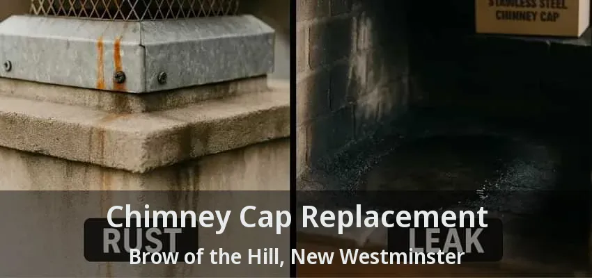 Chimney Cap Replacement Brow of the Hill, New Westminster - BC