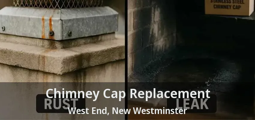 Chimney Cap Replacement West End, New Westminster - BC
