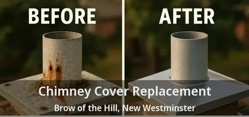 Chimney Cover Replacement Brow of the Hill, New Westminster - BC