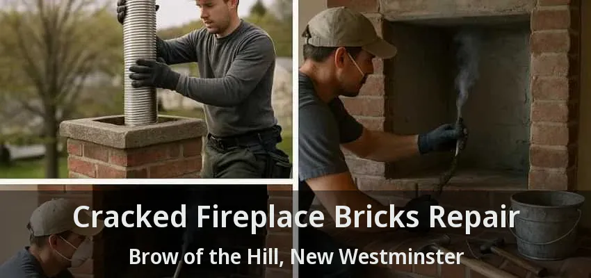 Cracked Fireplace Bricks Repair Brow of the Hill, New Westminster - BC