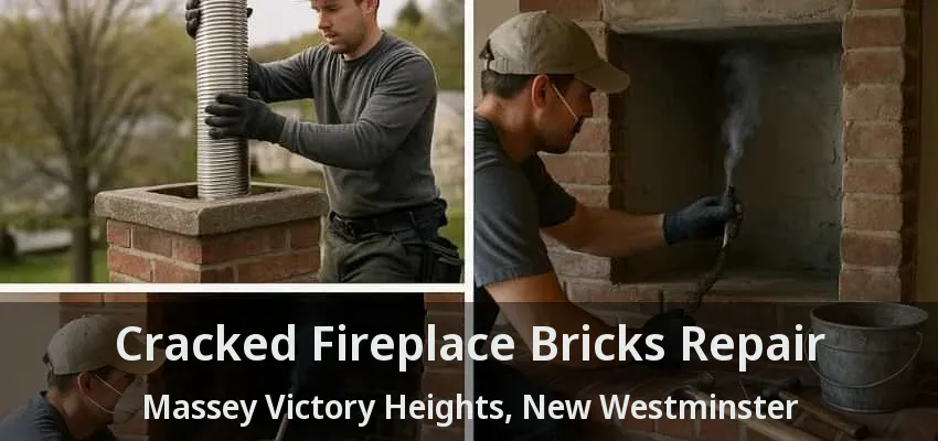 Cracked Fireplace Bricks Repair Massey Victory Heights, New Westminster - BC