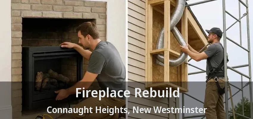 Fireplace Rebuild Connaught Heights, New Westminster - BC