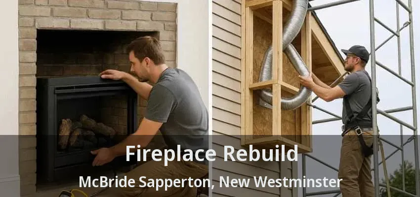 Fireplace Rebuild McBride Sapperton, New Westminster - BC