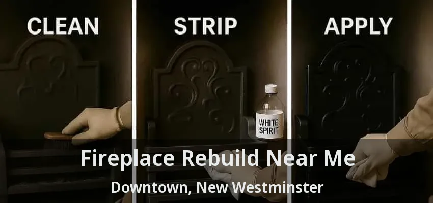 Fireplace Rebuild Near Me Downtown, New Westminster - BC