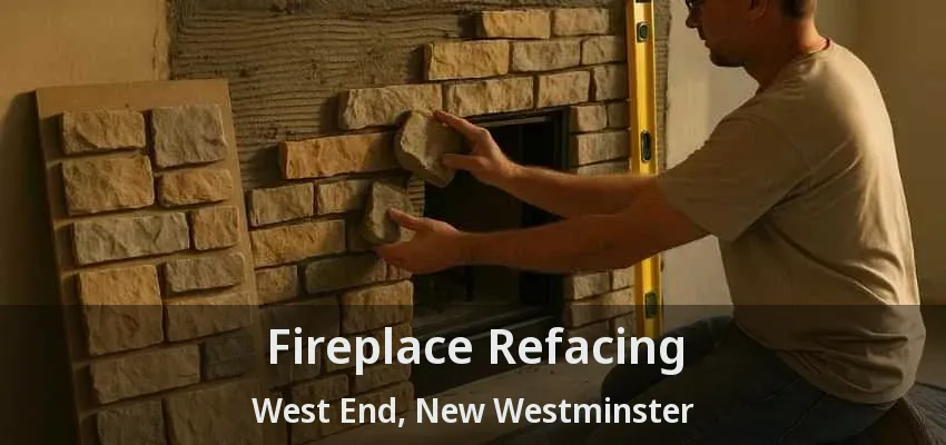 Fireplace Refacing West End, New Westminster - BC