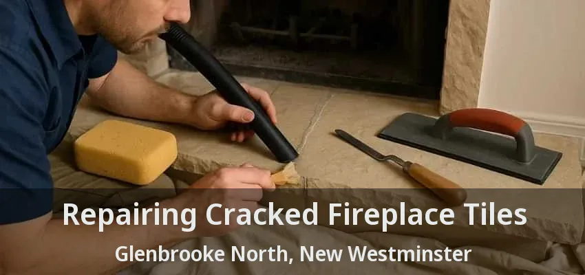 Repairing Cracked Fireplace Tiles Glenbrooke North, New Westminster - BC